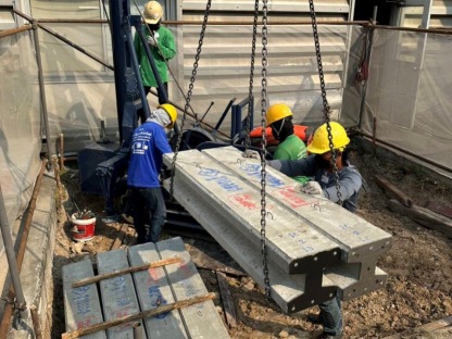 ราคาตอกเสาเข็มต่อเติมบ้าน - ช่างออยไมโครไพล์ รับตอกเสาเข็มไมโครไพล์ ปทุมธานี