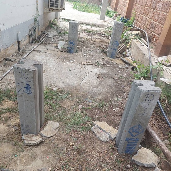 ช่างออยไมโครไพล์ รับตอกเสาเข็มไมโครไพล์ ปทุมธานี - งานรับเหมาตอกเสาเข็มต่อเติมครัว