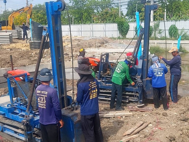 บริการรับตอกเสาเข็มนนทบุรี